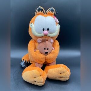 Ty Classic Garfield and Pooky Plush 15.5”
